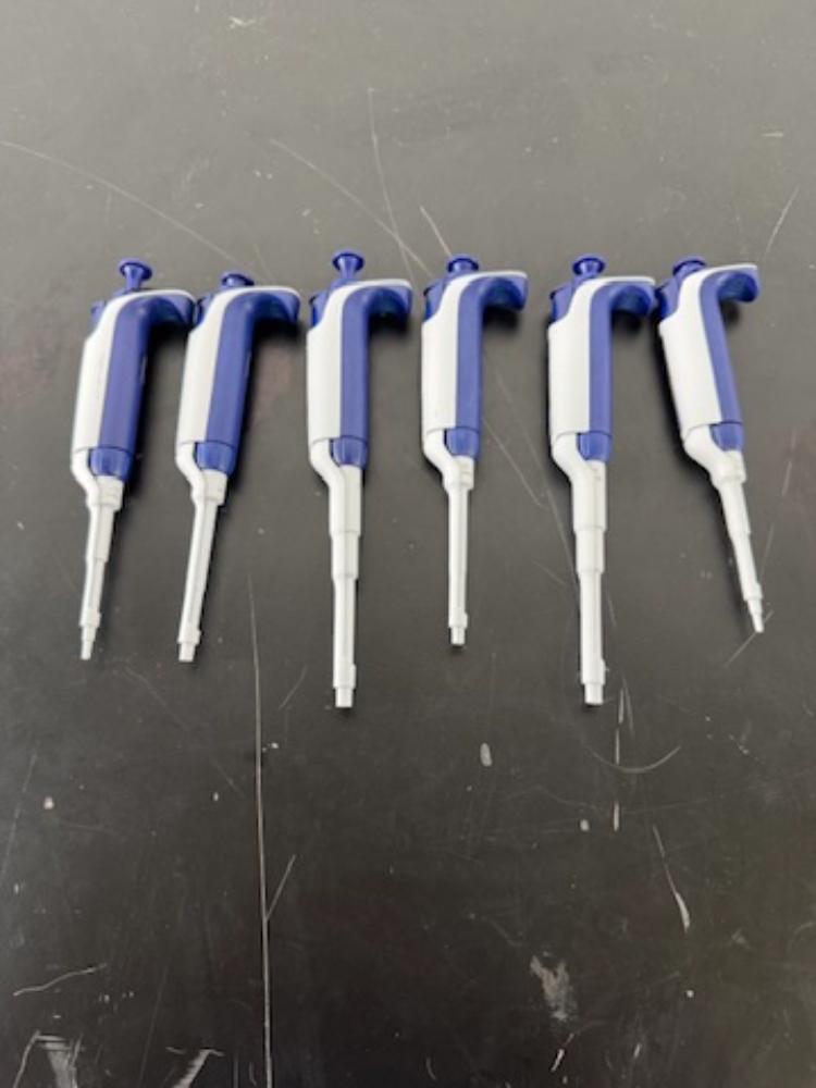 Image of Rainin Pipet-Lite XLS Single Channel Pipettes - Quantity 6